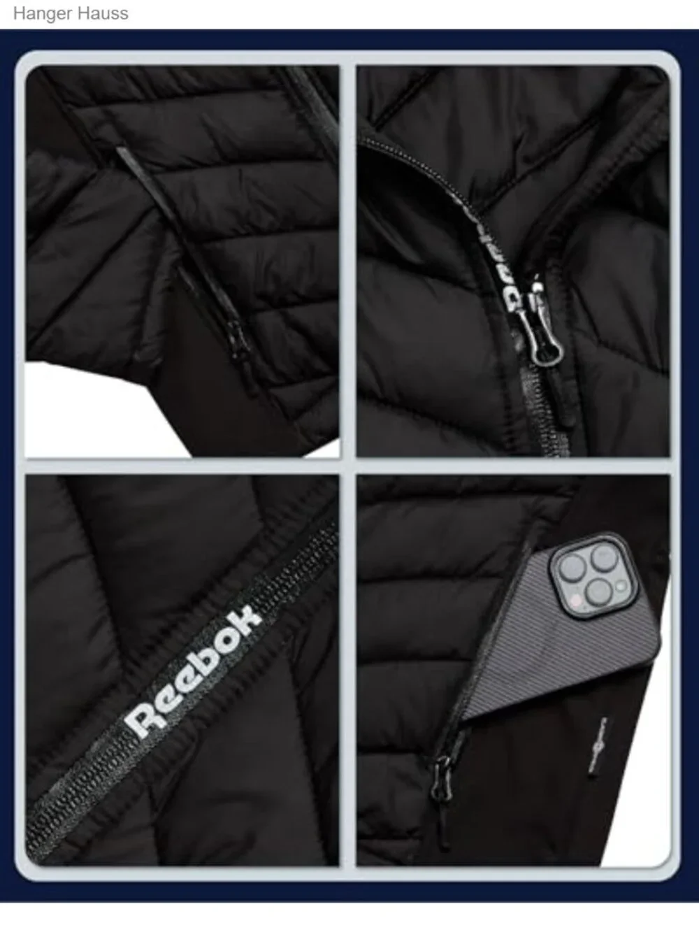 Girls Hooded Quilted Puffer Parka Jacket Water Resistant Lightweight Insulation